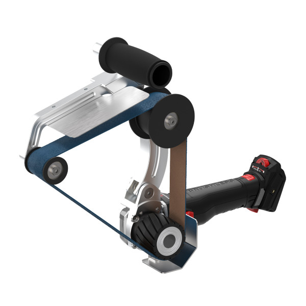 TOPRAIL AKKU BRUSHLESS kabelloser Rohrbandschleifer